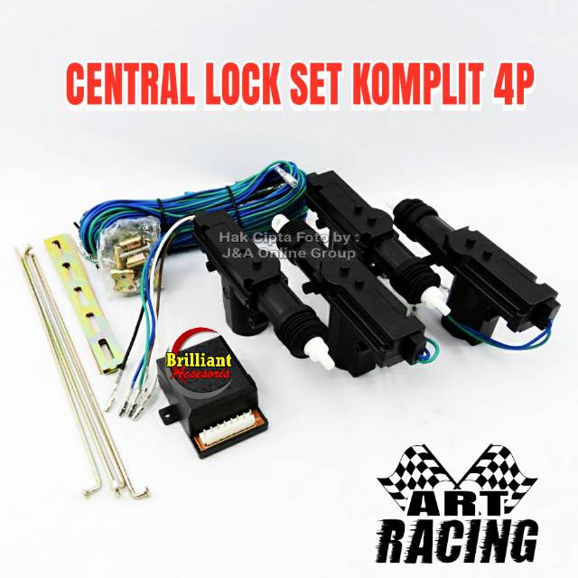 Central Lock Set