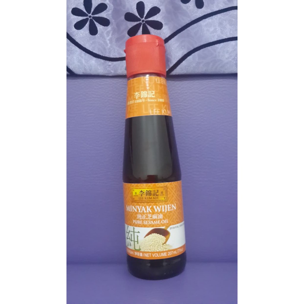 Hot Sale Lee Kum Kee Sesame Oil Minyak Wijen 207 Ml Shopee Indonesia