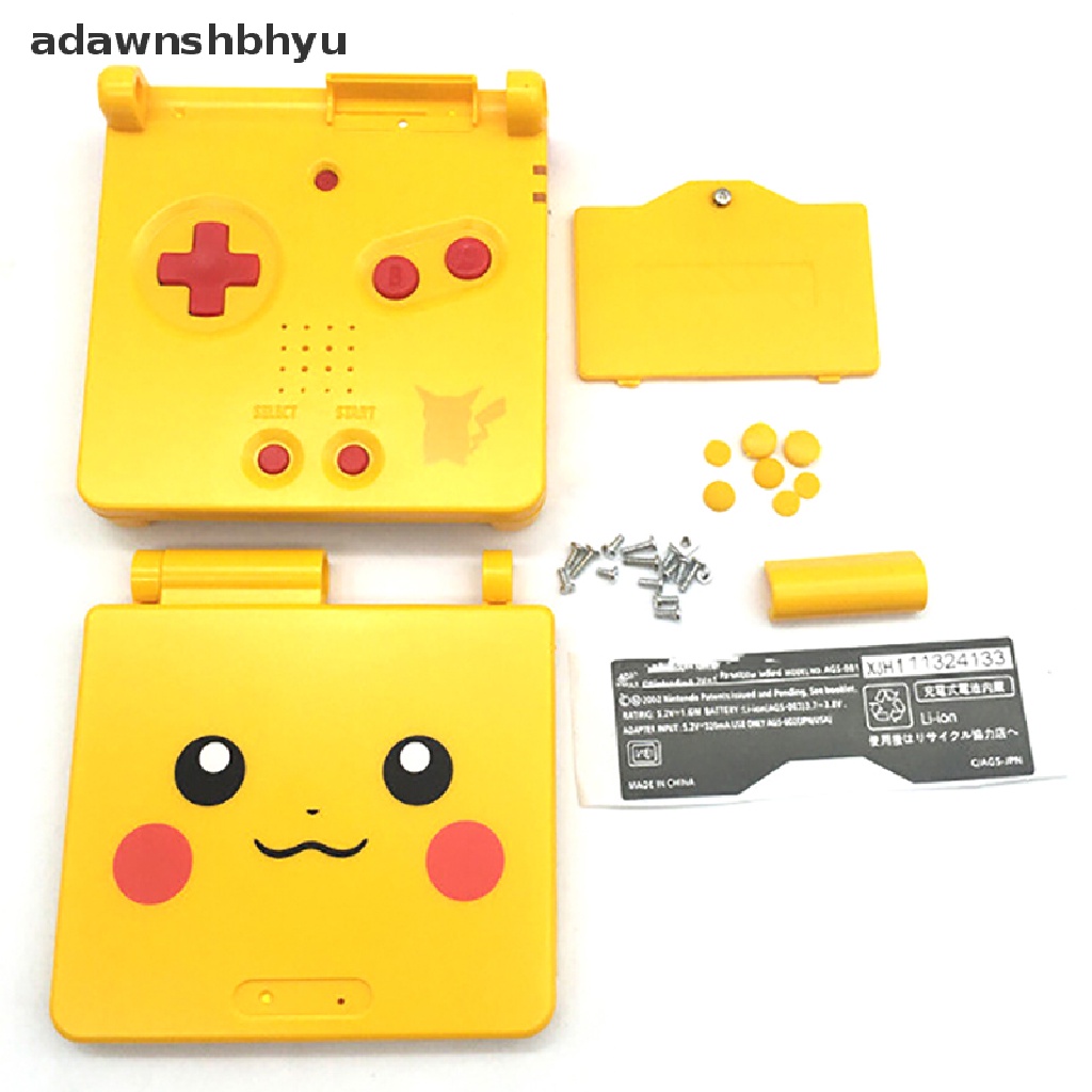 Adawnshbhyu Replacement Yellow Limited Housing Shell Case Kit Untuk GBA SP Gameboy Advance SP