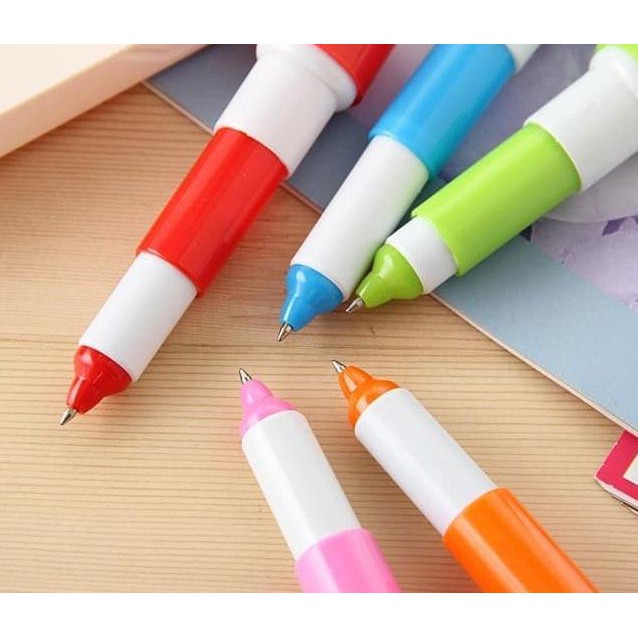

Pulpen Capsul Mini Pen Colorful Pena Bolpoin Kapsul Bolpen Capsule - goodjoibag