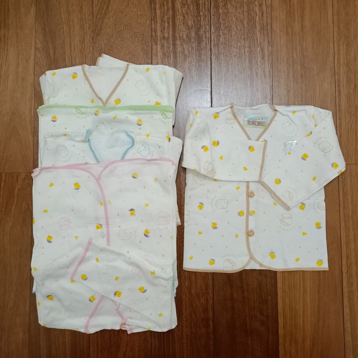 Baju Bayi Newborn Shankusen new born Lengan Panjang 6pcs