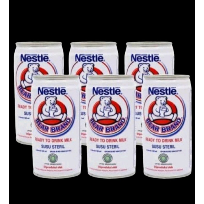 

Susu Bear Brand 189ml/ susu beruang / susu steril