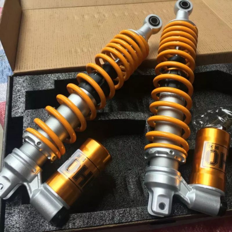 New Shock Tabung Belakang Nmax,Pcx Model Olin Ukuran 340mm Free Sticker