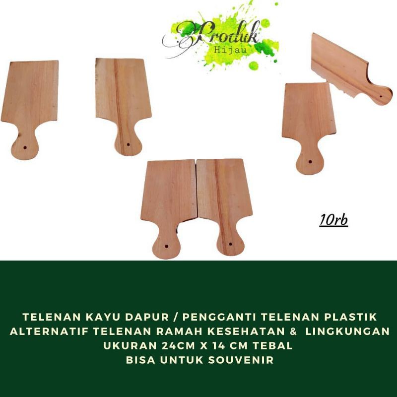 Telenan Kayu Ramah Lingkungan, Souvenir Telenan