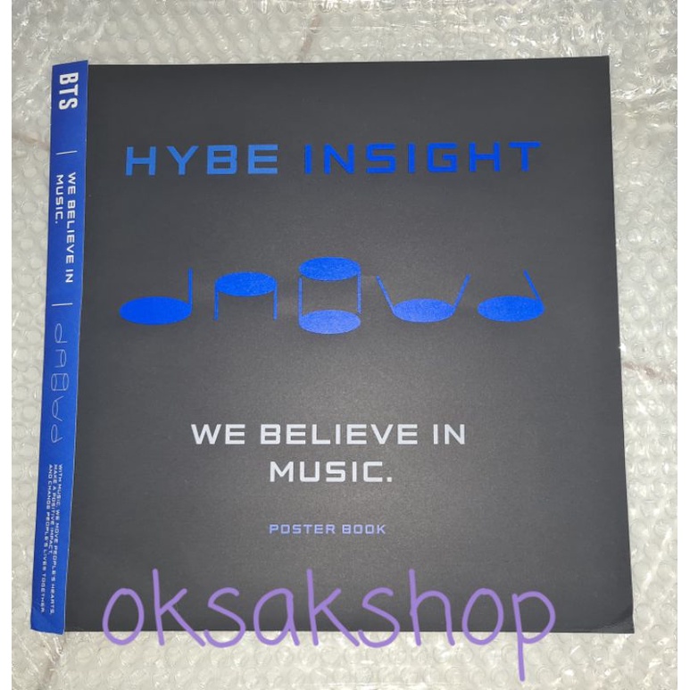 HYBE INSIGHT BTS POSTER SET ( UNSEALED)
