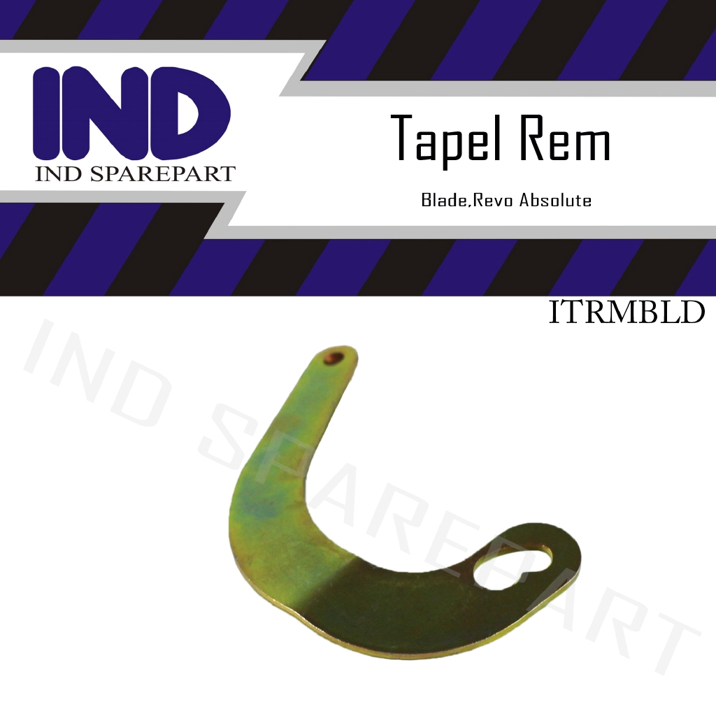 Tapal-Tapel Standar Tengah-Kuda-Rem Blade/Revo Absolute