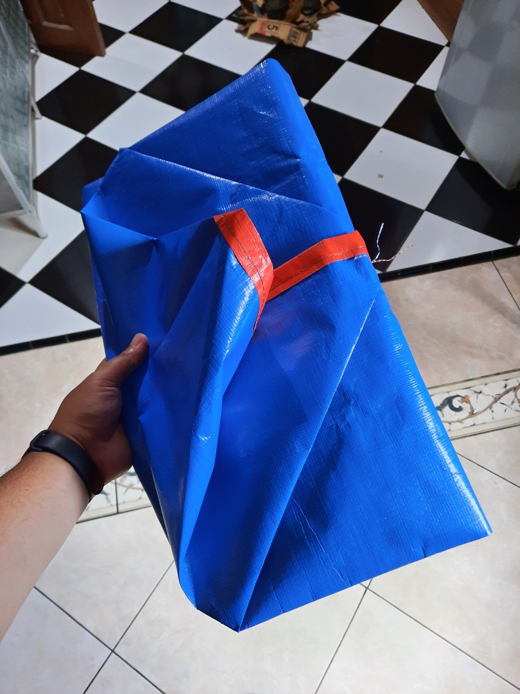 Terpal Kolam Ikan Mini Type A5 Korea Original Ukuran 50x50x25