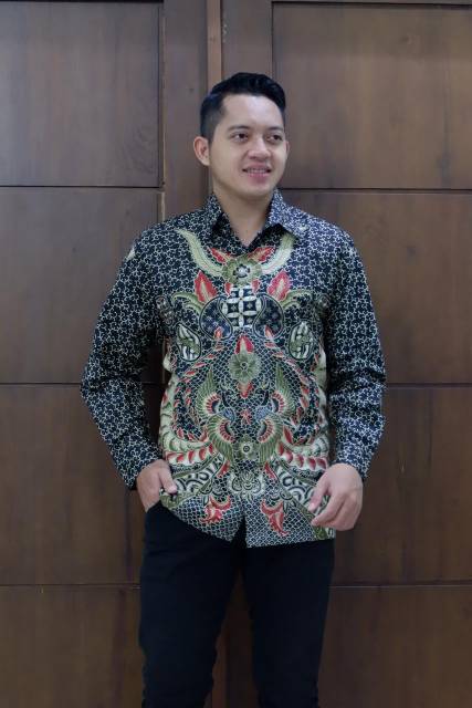 Kemeja furing katun batik sragenan