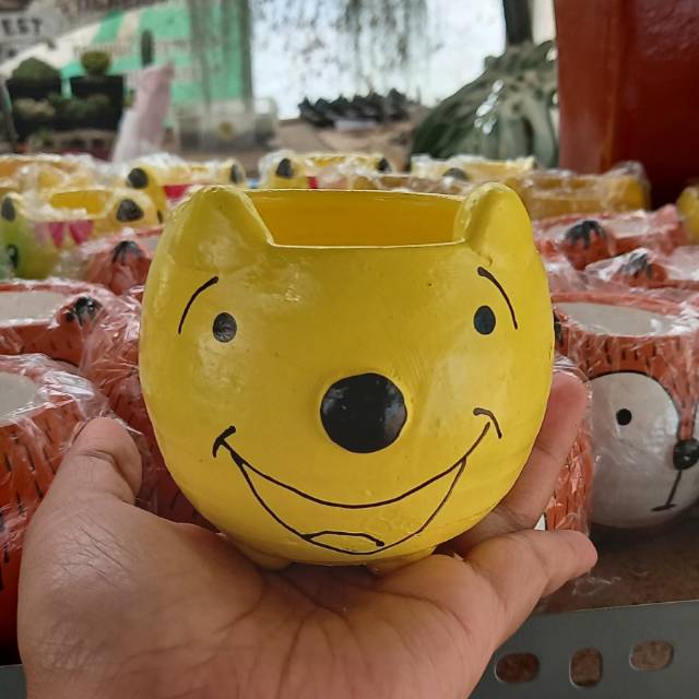  Pot  kaktus  sukulen pot  lukis clay pot  lukis pot  