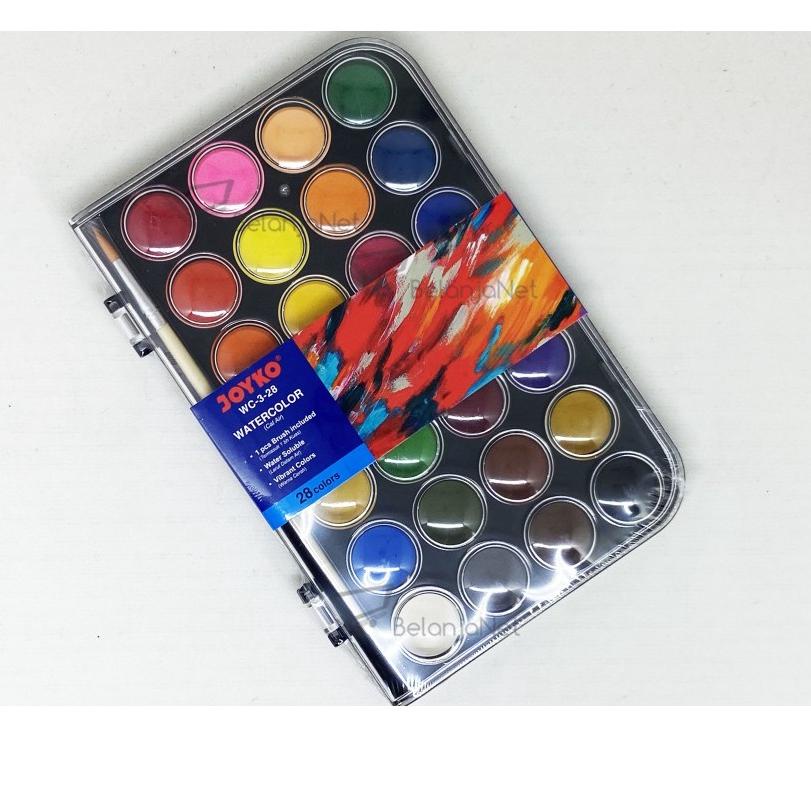 

Kekinian Cat Air Watercolor Cake Joyko 28 Warna WC-3-28