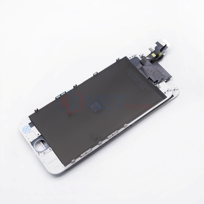 LCD IPHONE6 IPHONE 6 6G TOUCHSCREEN FRAME FULLSETT ORI - Hitam SSn1