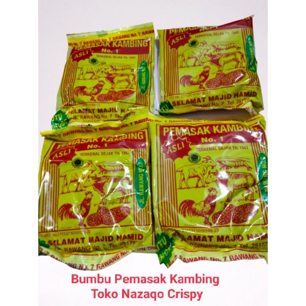 

Bumbu Pemasak Selamat Majid Hamid (40g)