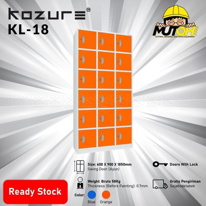 

Loker Besi Locker Besi 18 Pintu (Door Steel Locker) Kozure Kl18 Terlaris