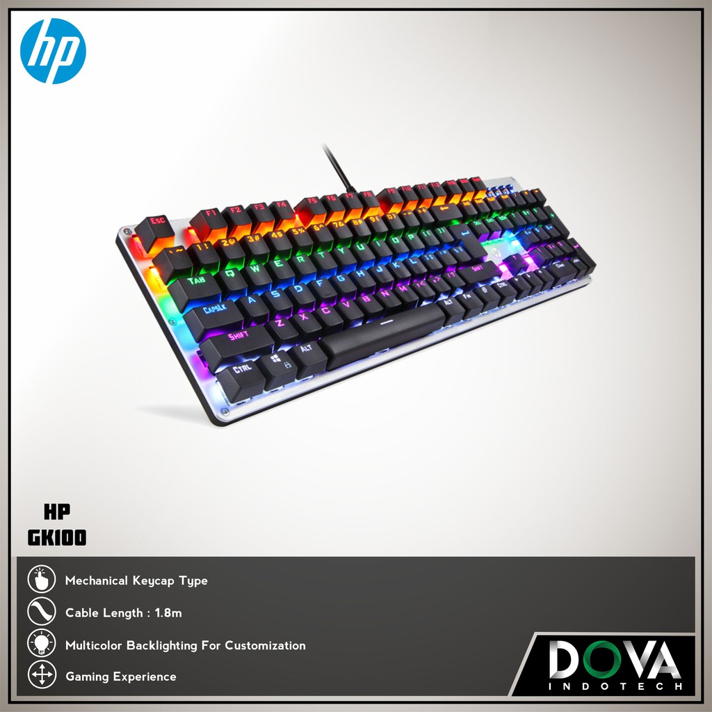 Keyboard Gaming HP GK 100