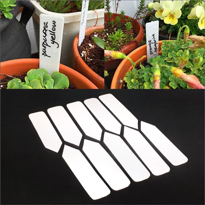 

Label Tanaman - Plant Label - Tag Id Tanaman Plastik Mika Tebal 10 pcs