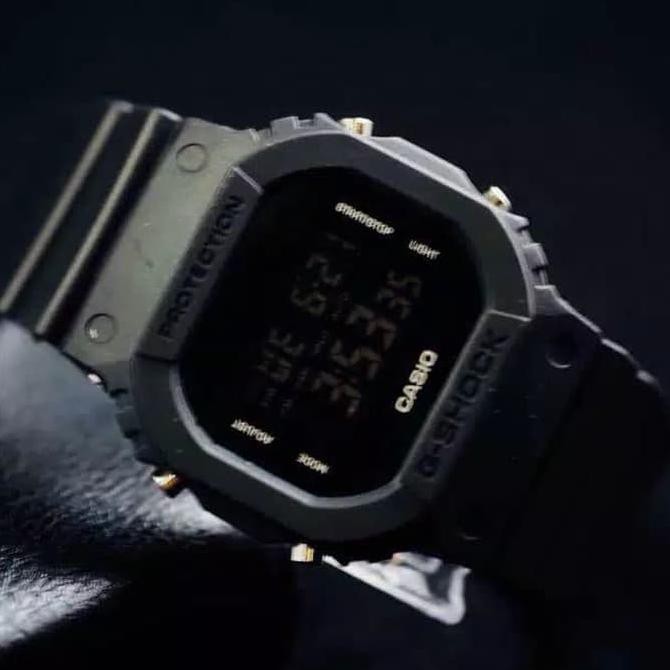 Jo52 Jam Tangan Pria Casio Digital Jam Tangan Cowok Sport Protection - Full Hitam 4Sfw