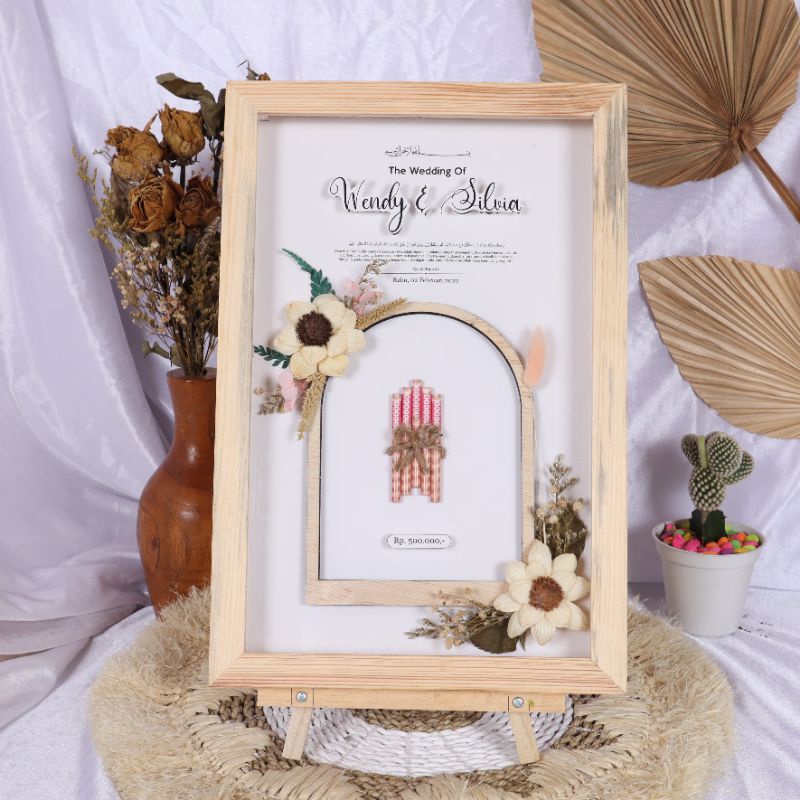 Mahar Rustic Dome | Mahar Pernikahan Rustic | Mahar Kekinian