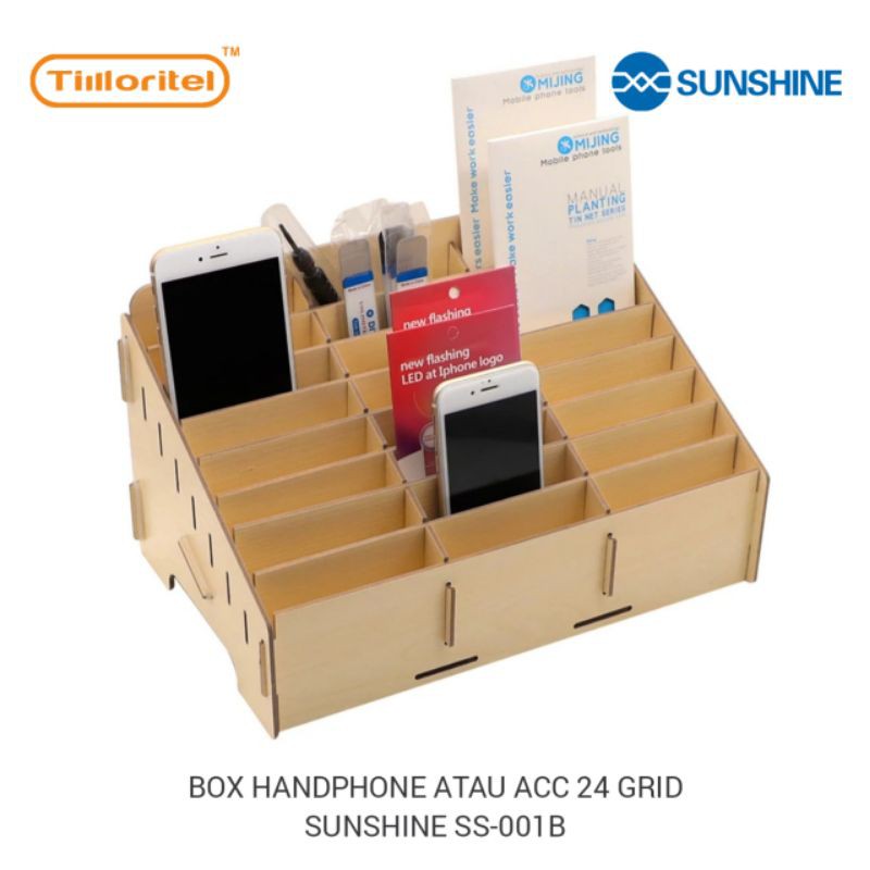 BOX HANDPHONE ISI 24 SUNSHINE SS-001B