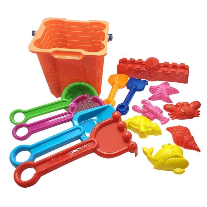 Bisa Cod Promo Mainan Ember & Cetak Cetakan Pasir