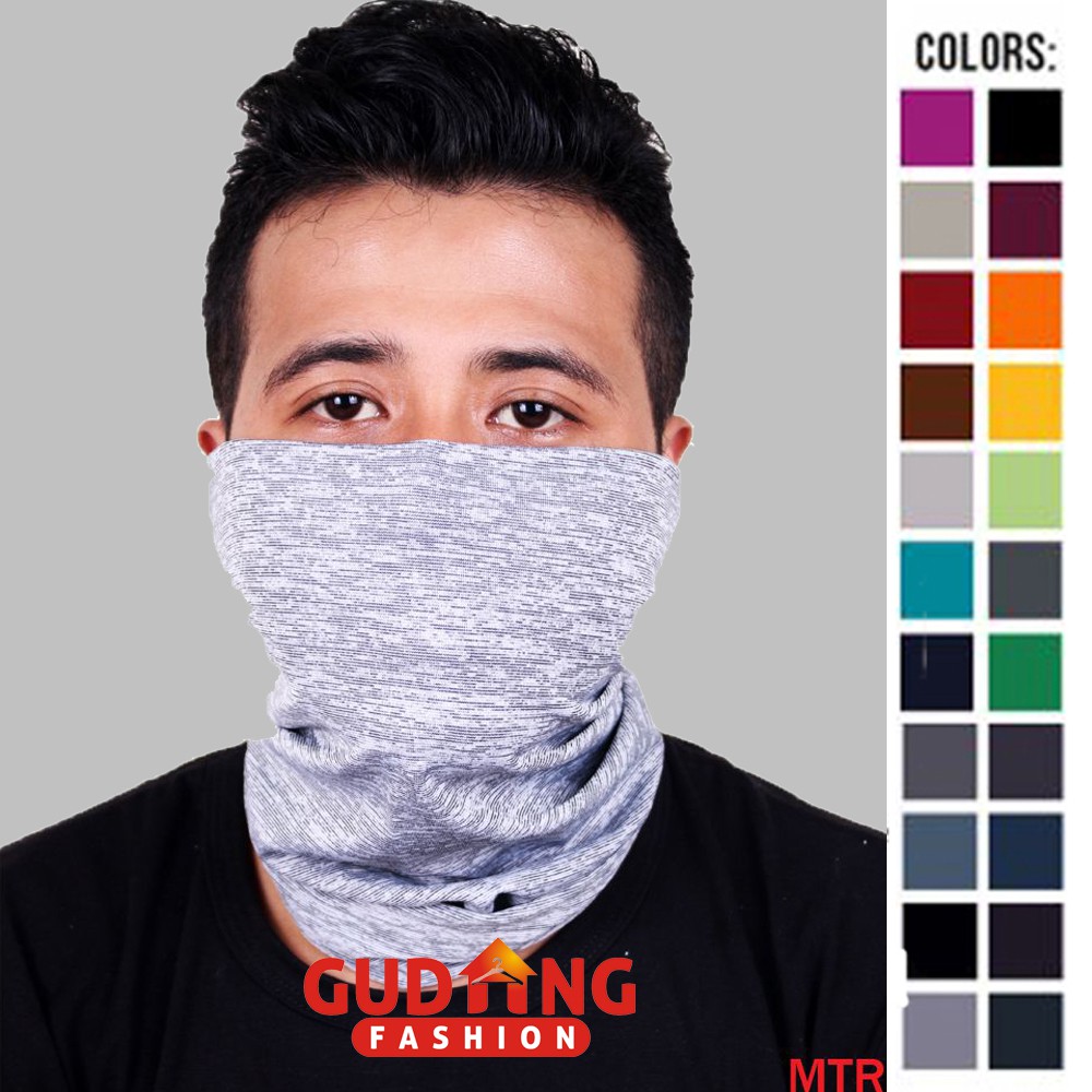 Masker Motor dan Masker Serbaguna Banyak Pilihan Warna - MTR (COMB)