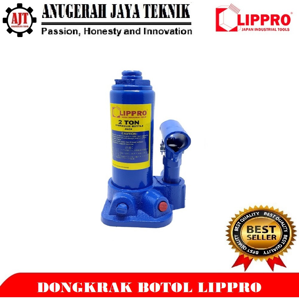 Dongkrak Botol LIPPRO 2 TON HYDRAULIC