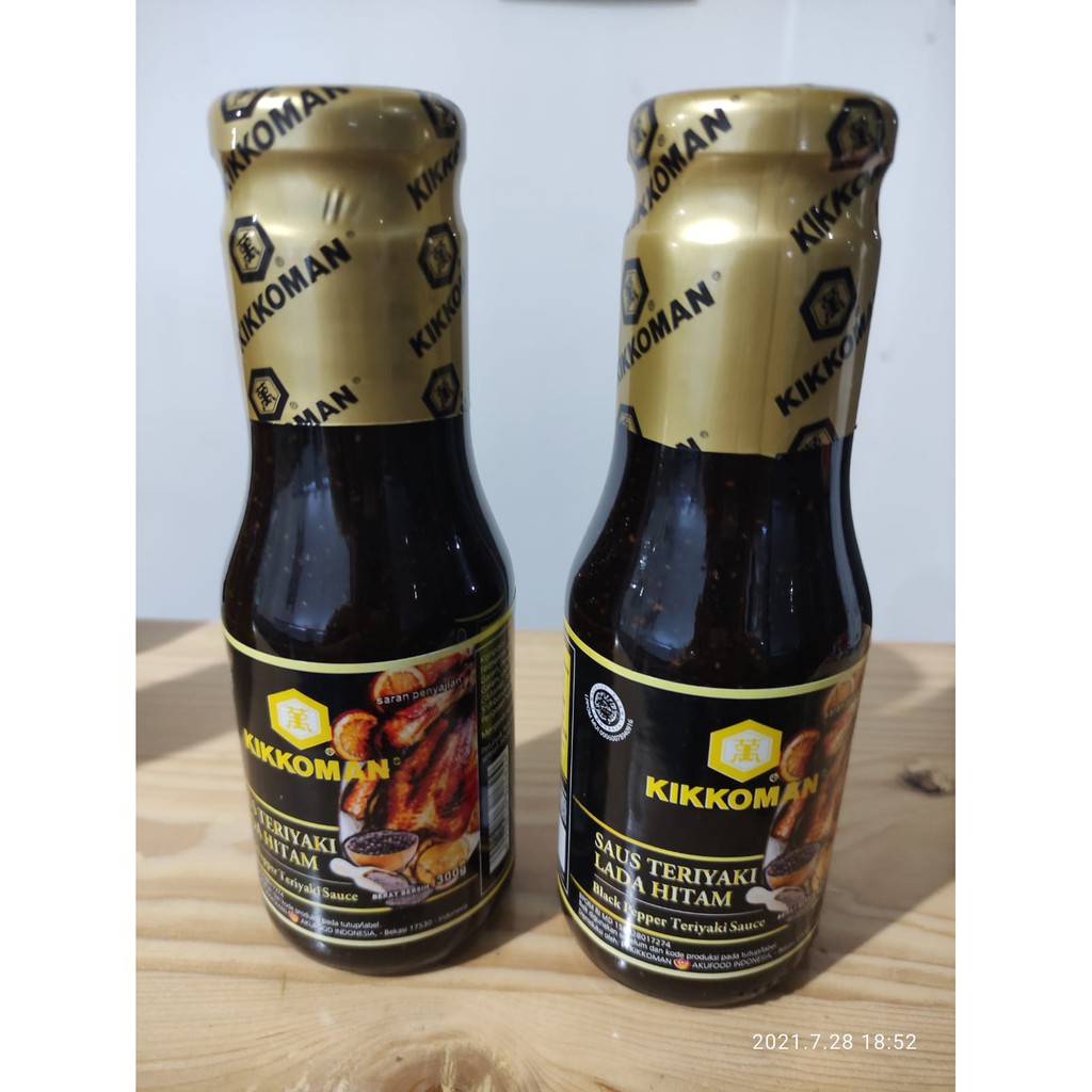 

Kikkoman Teriyaki Lada Hitam 300gr