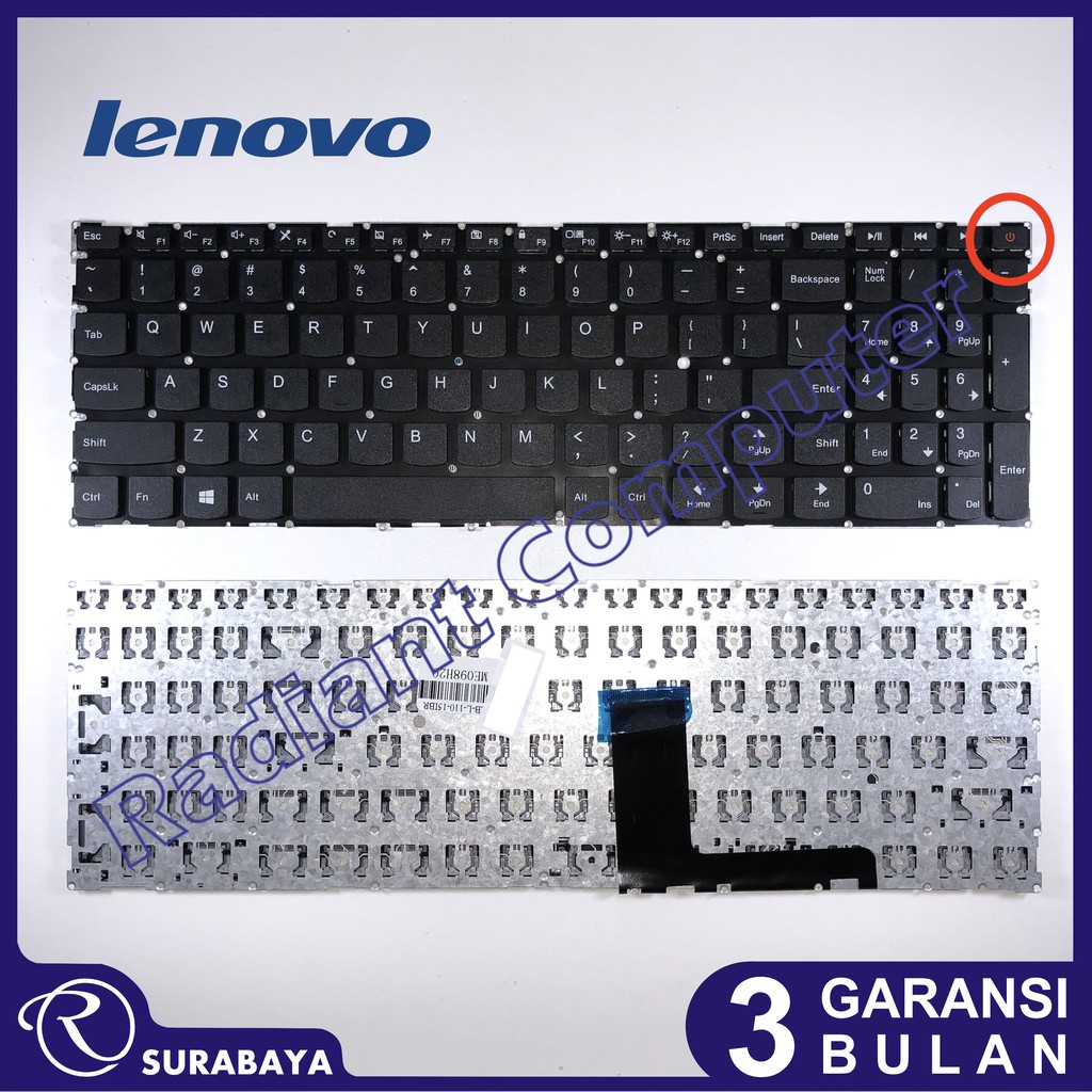 Keyboard Lenovo 110-15ACL 110-15AST 110-15IBR