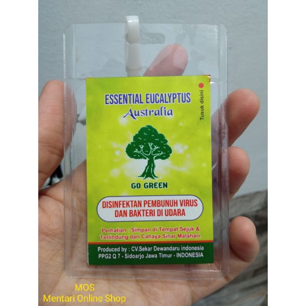 Kalung anti corona/Gantungan Eucalyptus Anti Virus/kalung anti virus