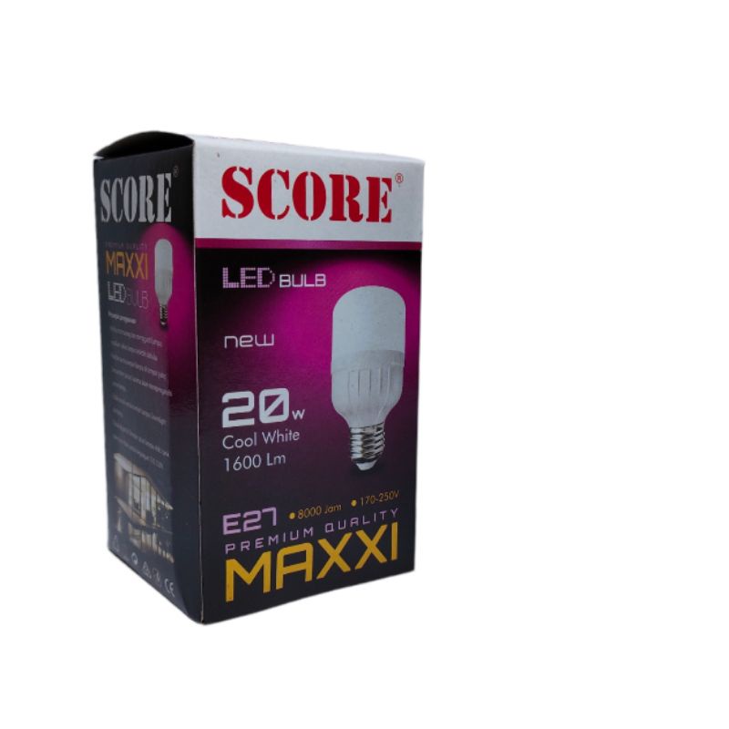 Score Maxxi Lampu LED Capsule 20 Watt - Cahaya Putih