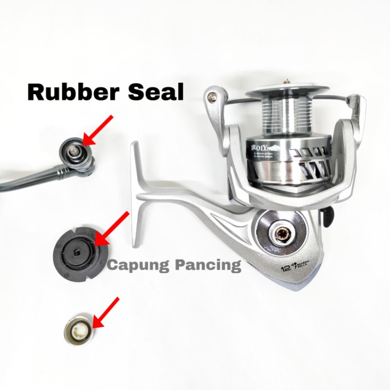 Reel Iroly Ganbatte 4000 5000 6000 Power Handle Rubber Seal