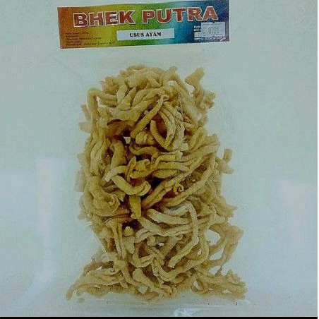 

keripik kripik usus ayam tanpa tepung