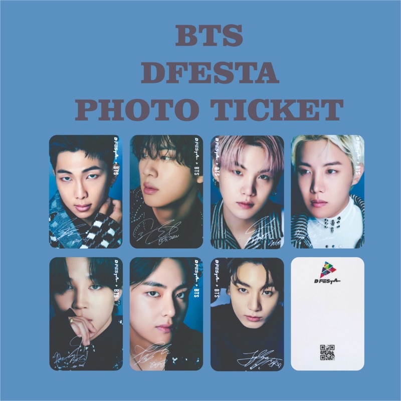 PHOTOCARD BTS DFESTA TICKET