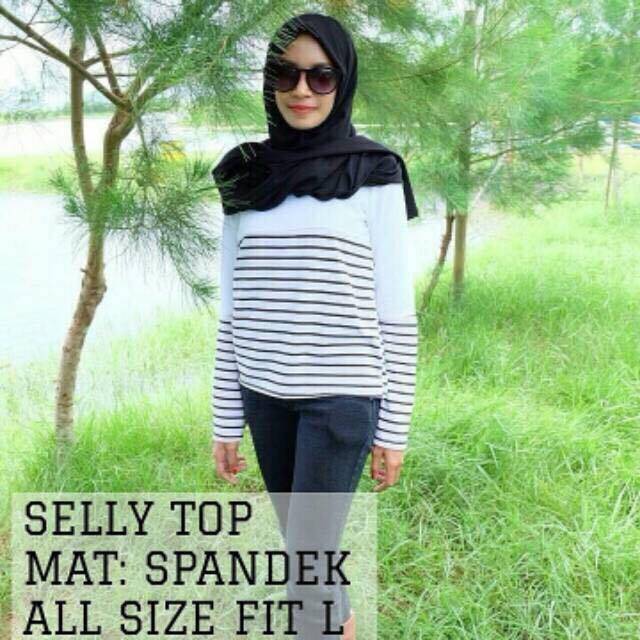 FourFashion SELLY TOP BLOUSE WANITA ATASAN WANITA NO.104