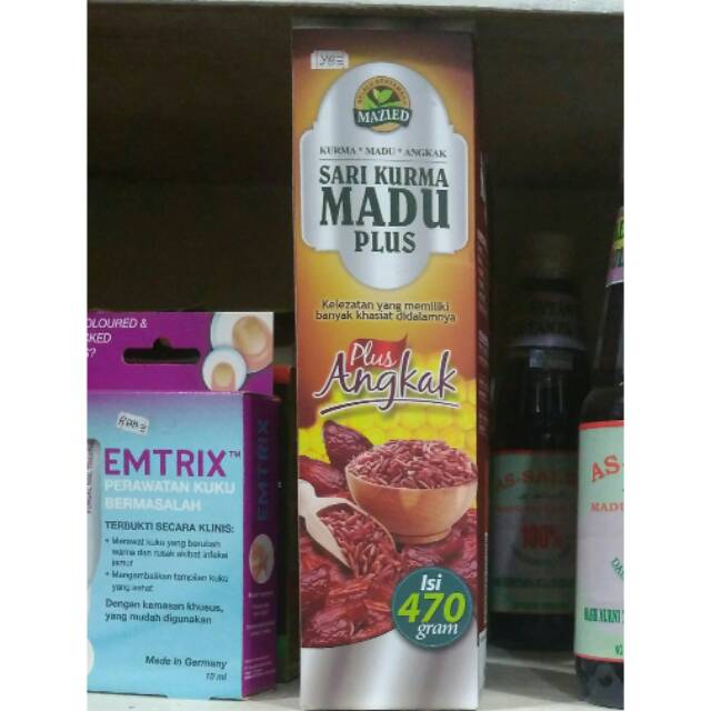 

Sari Kurma madu plus Angkak 470 gram