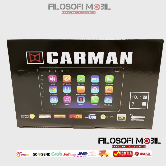 Head Unit Android 10 inch Carman Flamengo ram 2 android 10 inch Carman