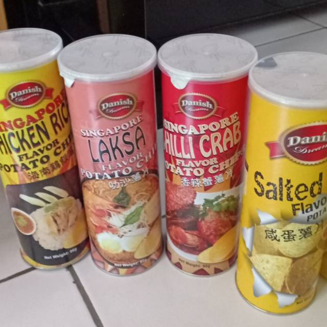 Danish - pringles - lays singapore /snack import