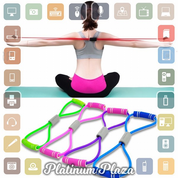 ITSTYLE Tali Stretching Yoga Fitness Power Resistance - SG004 - Mix Color`2GTI4W-