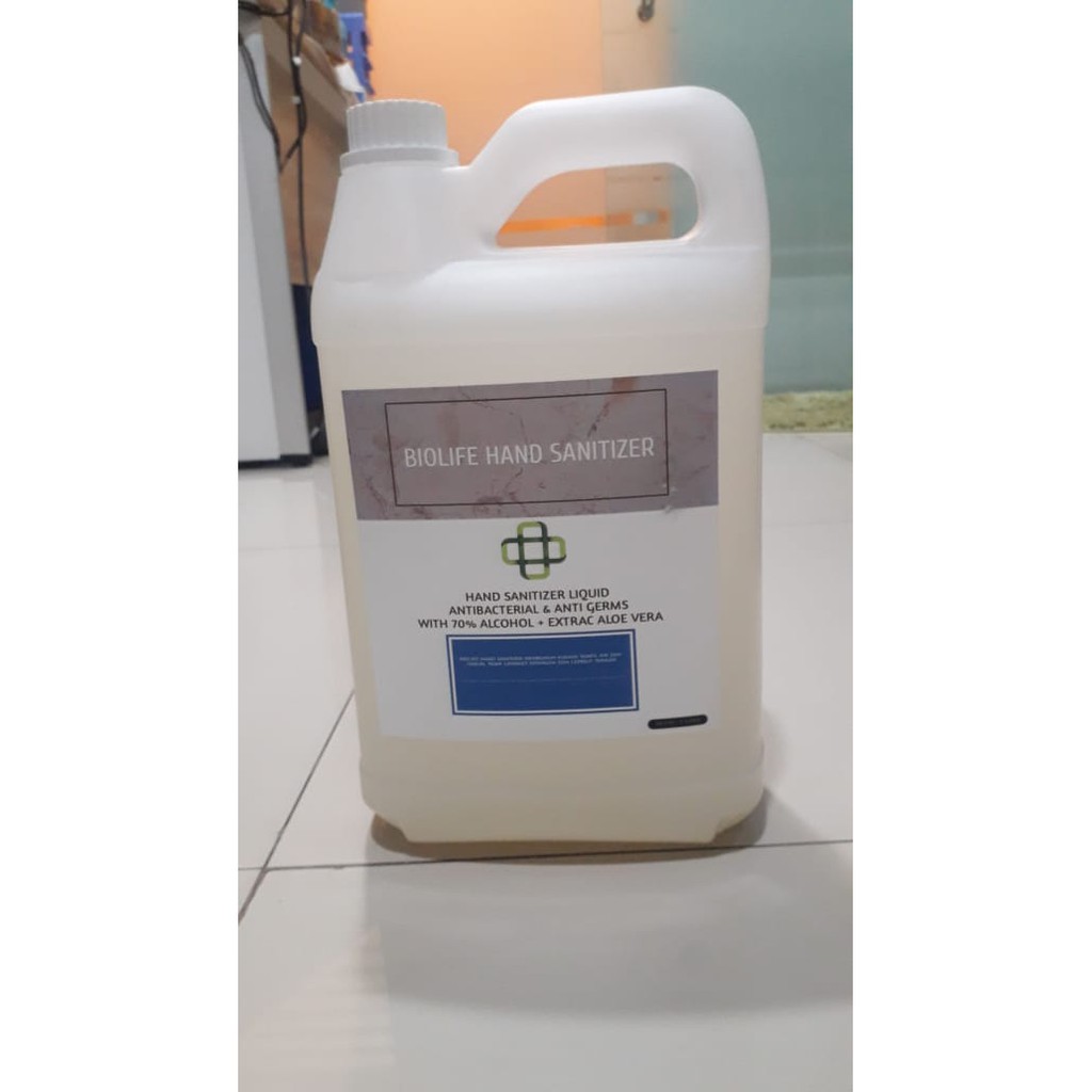 Biolife Hand Sanitizer Gel 5 Liter - Antiseptic