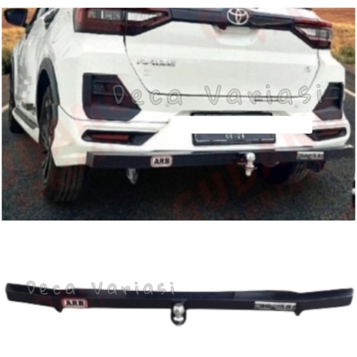 Bumper Guard Toyota Raize / Towing Belakang Toyota Raize / Pengaman Bumper Belakang Raize