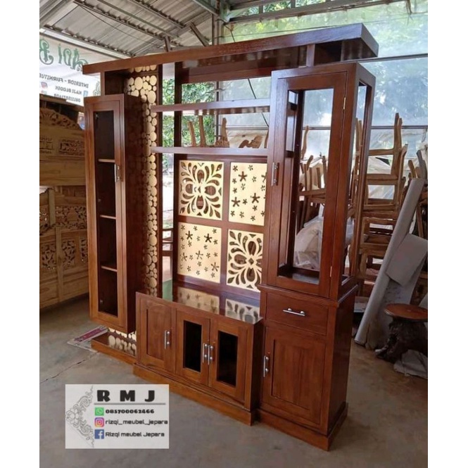 Partisi Penyekat Ruangan jati