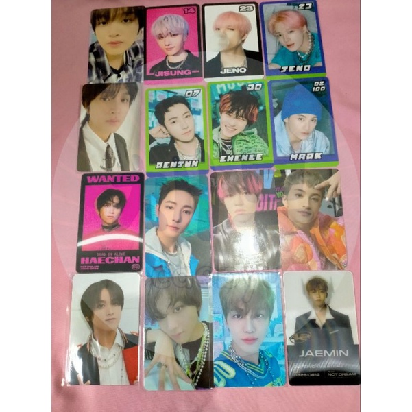 WTS PC NCT DREAM GLIMO Glitch Mode Trading Card A / TC A / Trading Card B / TC B