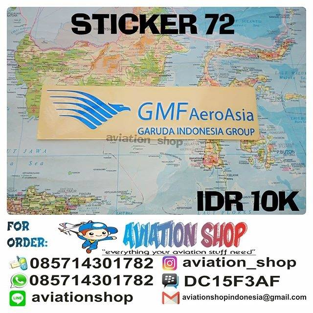 

Sticker stiker GMF Aerosia