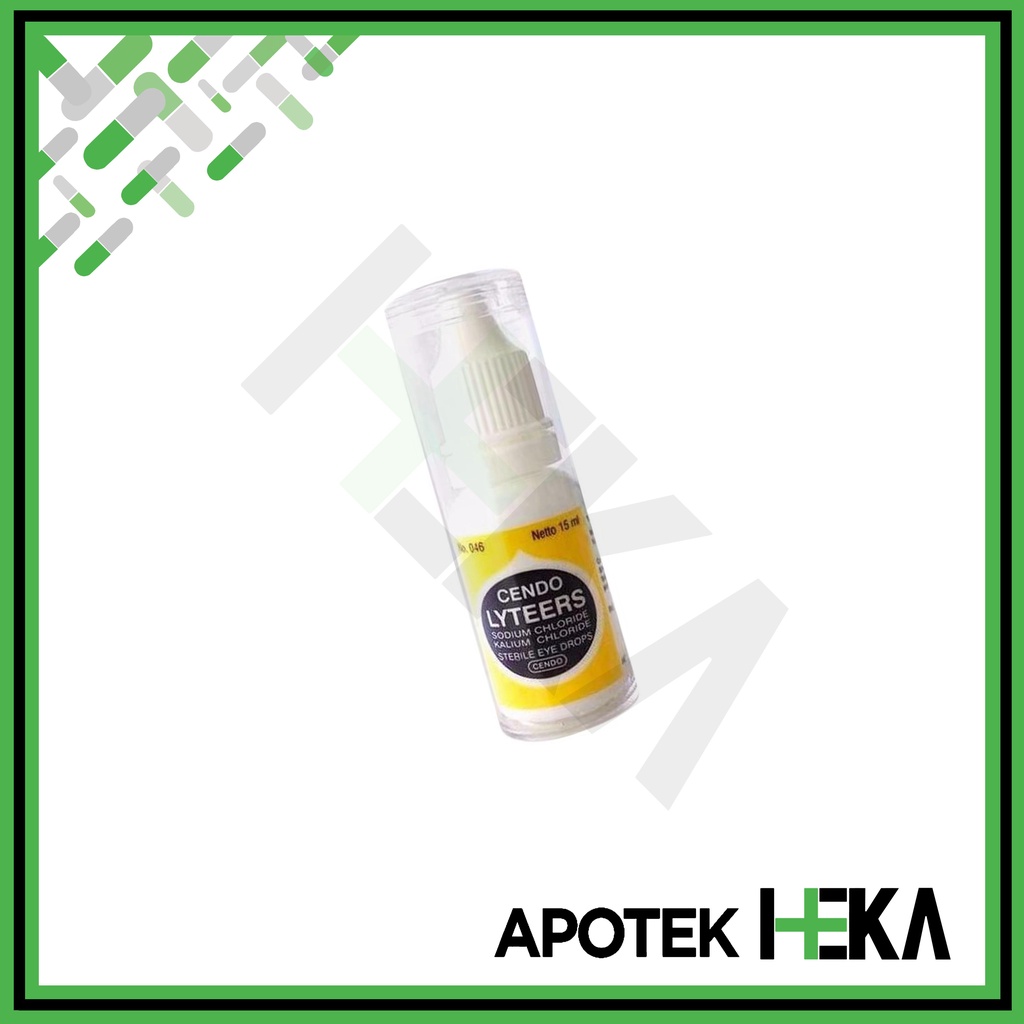 Cendo Lyteers 15 ml - Melumasi dan Menyejukan Mata Lensa Kontak (SEMARANG)