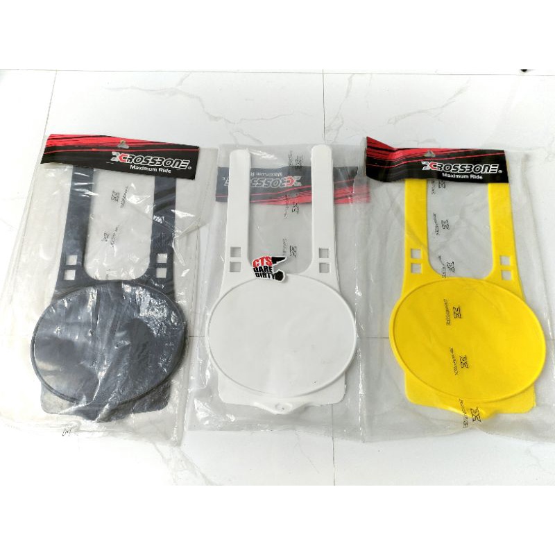 Papan Nomor Trail Jadul Klasik Vintage Crossbone