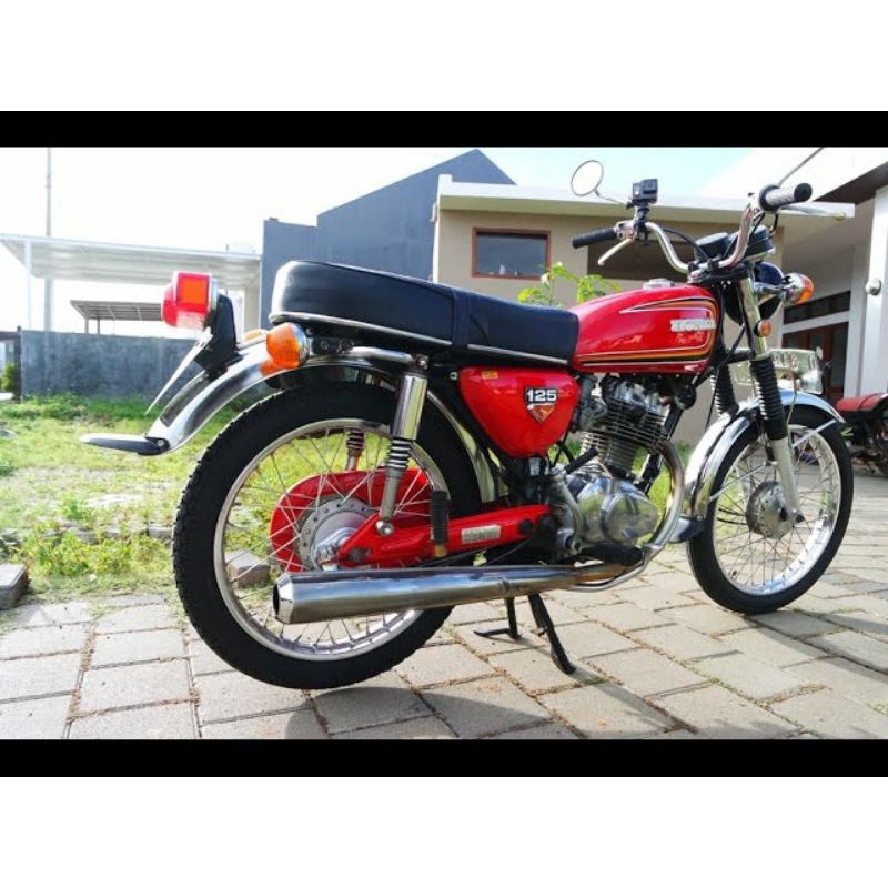 striping tangki honda cb 100 125 k3 k4 original