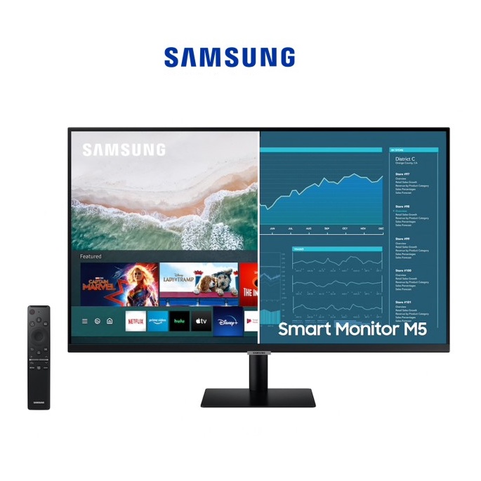 Samsung Smart Monitor M5 27&quot; S27AM500 HDR10 FHD LS27AM500NEXXD