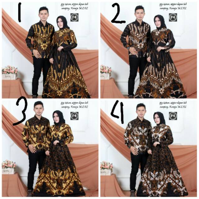 Gamis Batik Murah Berkualitas - Seragam Batik Gamis Baju Pesta...