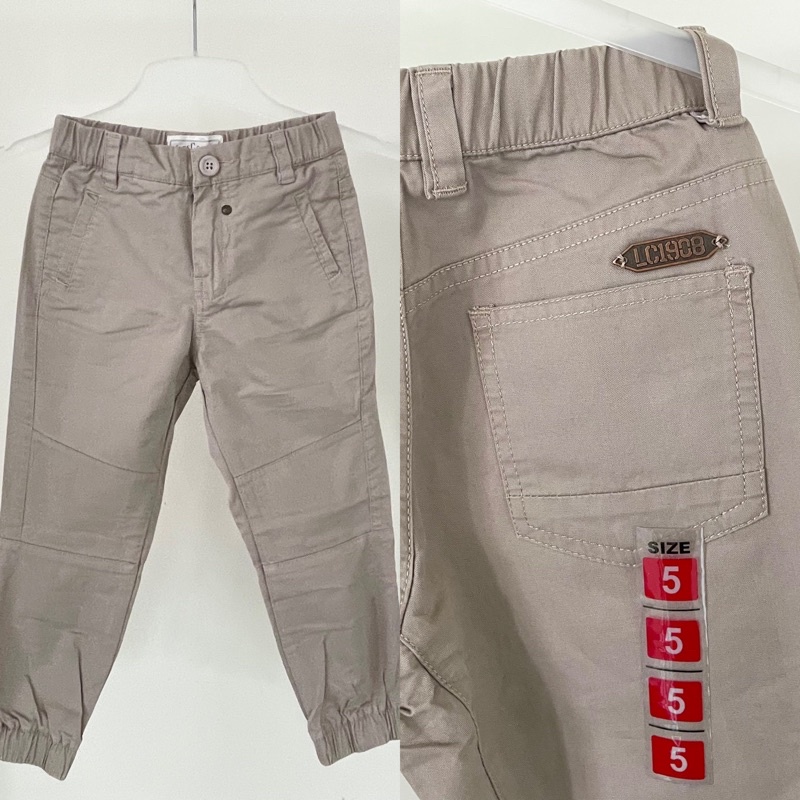 Lee Cooper Celana Chino Katun Panjang Anak Laki-laki Panjang Original Branded