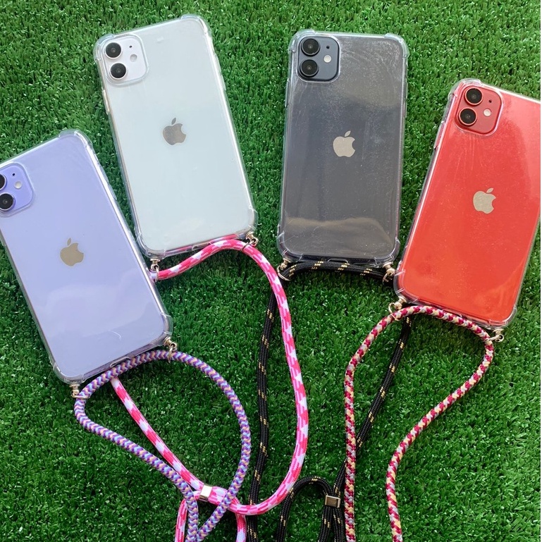 Lanyard sling case redmi note 8 pro 9 note 4 MI A1 / 5X iphone 12 pro max