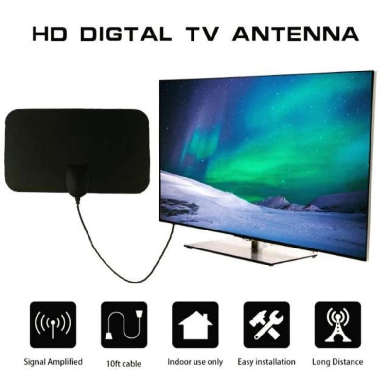 Antena TV Digital / Antena Indoor / Antena Digital / Boster TV